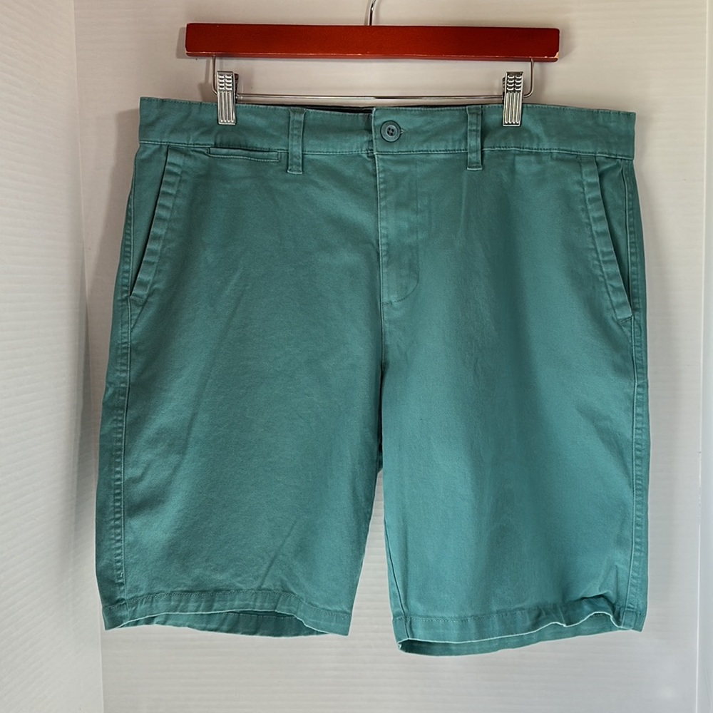 Rugby university shorts size 38 teal spring summer 9.5 inseam classic preppy